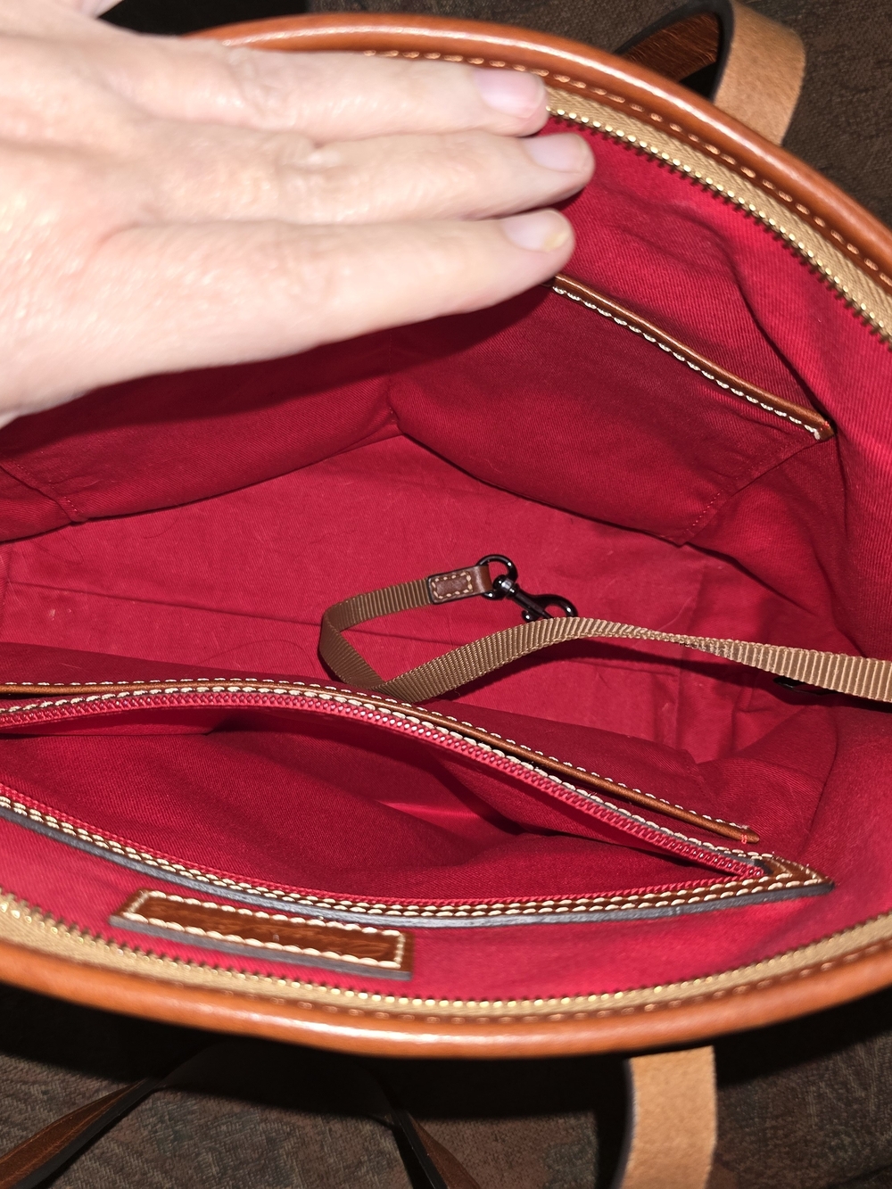 Small Tote Brown Tmoro - Picture 4 of 9